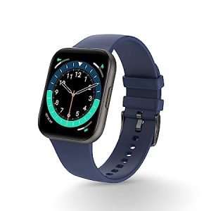 Pebble Pace Pro SmartWatch with 1.7 Bright HD Curved Display, Dedicated Dual Sensors for 24x7 SpO2, HR & BP Monitoring