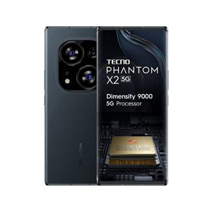 (Renewed) Tecno Phantom X2 5G Stardust Grey (8GB RAM,256GB Storage) World's 1st 4nm Dimensity 9000 5G Processor Dual Curved AMOLED Display 64MP RGBW Camera