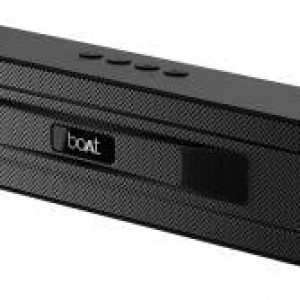 (Renewed) boAt Aavante Bar 500 Portable Soundbar 6 W Bluetooth Home Audio Speaker(Black, Mono Channel)