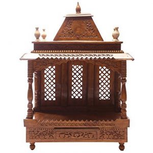 Shilpi Handcrafted Wooden Home Temple