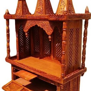 Shilpi Handcrafted Wooden Home Temple Wooden Temple Pooja Mandir Puja Ghar Mandap Wooden Temple