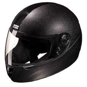 Studds Chrome Elite SUS_CEFFH_BLK Full Face Helmet (Black, XS)