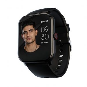 beatXP Marv Neo 1.85 (4.6 cm) Display, Bluetooth Calling Smart Watch, Smart AI Voice Assistant, 100+ Sports Modes, Heart & SpO2 Monitoring, IP68, Fast Charging (Electric Black)