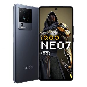 iQOO Neo 7 5G (Interstellar Black, 8GB RAM, 128GB Storage) Dimensity 8200, only 4nm Processor in The Segment 50% Charge in 10 mins Motion Control & 90 FPS Gaming