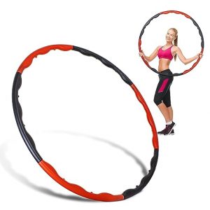Boldfit Hula Hoop for Kids & Adults for Dance, Fitness Exercise Hula Hoop for Adults Women & Men for Stomach Exercise Interlockable Hula Hoop for Women Exercise Hoola Hoop Ring for Girls