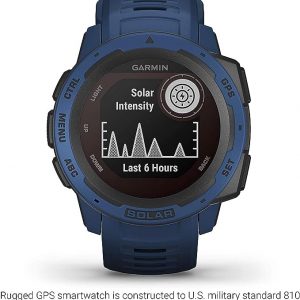 Garmin Instinct Solar Tidal Blue Smartwatch