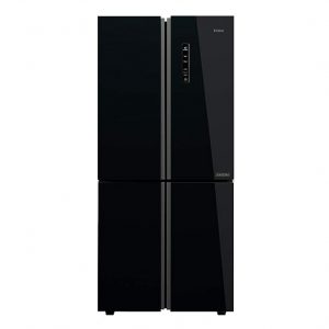 Haier 531 L Inverter Frost-Free Side-by-Side Refrigerator (HRB-550KG, Black,Convertible