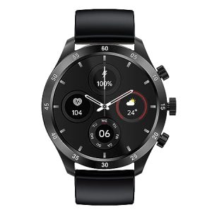 Hammer Active Bluetooth Calling Smart Watch with IP67 Rating & HD Round Display with SpO2 Monitoring, Breathing Mode, Full Touch Screen & Multiple Watch Faces