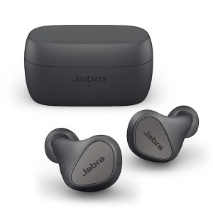 Jabra Elite 3 in Ear Bluetooth Truly Wireless in Ear Earbuds, Noise Isolating with mic for Clear Calls, Rich Bass, Customizable Sound, Mono Mode - Dark Grey