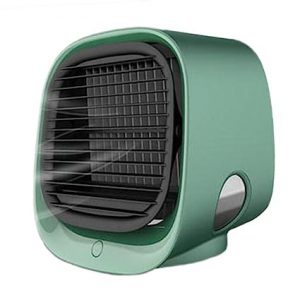LICHTS Portable Evaporative Air Cooler Fan Cooling Air Conditioner Humidifier Green
