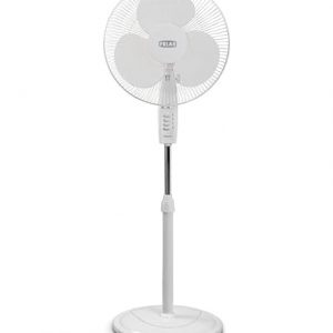 POLAR Annexer 400mm Pedestal Fan White Smooth Functioning with Telescopic Height Adjustment Electric