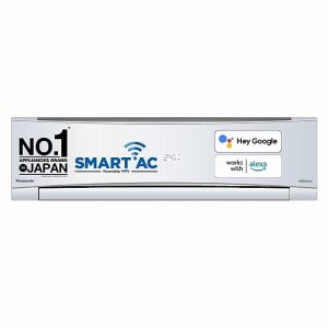 Panasonic 2 Ton 4 Star Wi-Fi Inverter Smart Split AC (Copper Condenser, 7 in 1 Convertible with additional AI Mode, 4 Way Swing, PM 0.1 Air Purification Filter