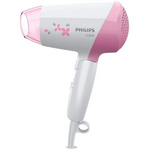Philips Essential Care Hair Dryer (HP8120 00) 1200Watts On-The-Go Dryer Thermoprotect 3 Heat & Speed Settings-Black