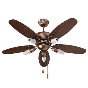 Polycab Superia SP02 Super Premium 1200 mm Designer Ceiling Fan and 2 years warranty(Brown)