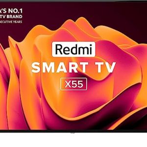Redmi 139 cm (55 inches) 4K Ultra HD Android Smart LED TV X55 L55M6-RA (Black)