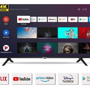 Sansui 127 cm (50 inches) 4K Ultra HD Certified Android LED TV JSW50ASUHD (Mystique Black)