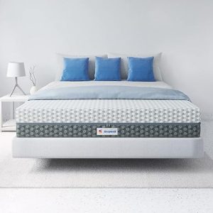 Sleepwell Mattress 30 Nights Trial Dual PRO Profiled Foam Reversible 5-inch Double Bed Size, Gentle and Firm, Triple Layered Anti Sag Foam
