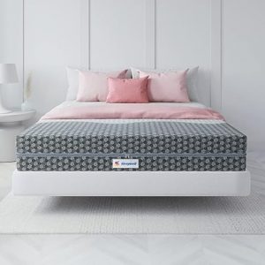 Sleepwell Mattress 30 Nights Trial Ortho PRO Profiled Foam 6- inch Double Bed Size, Impressions Memory Foam Mattress with Airvent Cool Gel Technology