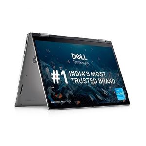 Dell Inspiron 7420 2in1 Touch Laptop,12th Gen Intel Core i3-1215U, 8GB 256GB SSD 14.0 (35.56Cms) FHD+ WVA 250 nits Backlit KB + FPR Windows 11 + MSO'21