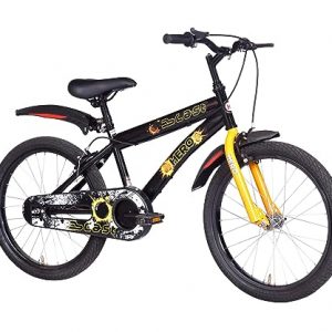 Hero Blast 20T Kids Cycle with mudgaurds Easy Self Assembly Cycle for Age 7 to 10 Years Boys and Girls 12 Inches