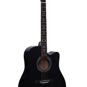 INTERN 41 inches Acoustic Guitar with truss rod. Includes carry bag, strings pack, strap & plectrums. Premium Wooden durable built