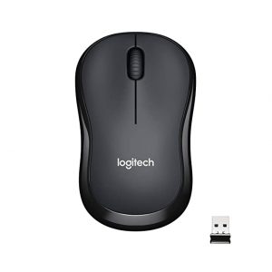 Logitech M221 Wireless Mouse, Silent Buttons, 2.4 GHz with USB Mini Receiver, 1000 DPI Optical Tracking