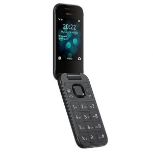 Nokia 2660 Flip 4G Volte keypad Phone with Dual SIM, Dual Screen, inbuilt MP3 Player & Wireless FM Radio Black