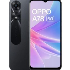 Oppo A78 5G (Glowing Blue, 8GB RAM, 128 Storage) 5000 mAh Battery with 33W SUPERVOOC Charger 50MP AI Camera 90Hz Refresh Rate