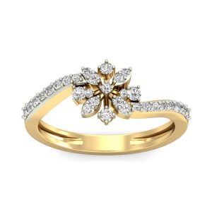 PC Jeweller The Domonkos 22k (916) Yellow Gold Ring for Women