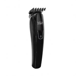 Vega T2 Beard Trimmer For Men with 2 Comb Attachment 0.5mm - 3mm, 45 Mins Runtime, Black, (VHTH-14)