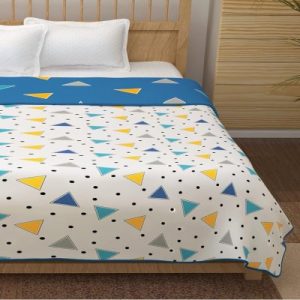 Story@Home Dohar Double Bed, Blanket for Winter,100% Cotton Reversible Light Weight Dohar