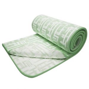 Story@Home Dohar Single Bed Cotton, Blanket for Winter,100% Cotton Reversible Light Weight Dohar Single| 144 X 220 CM|Green & White